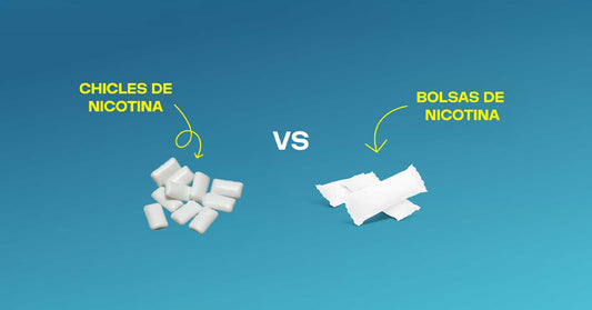 Bolsas de nicotina vs chicle de nicotina: diferencias clave explicadas