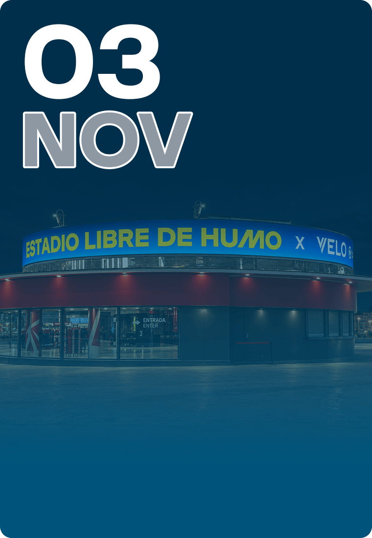 estadio libre de humo velo